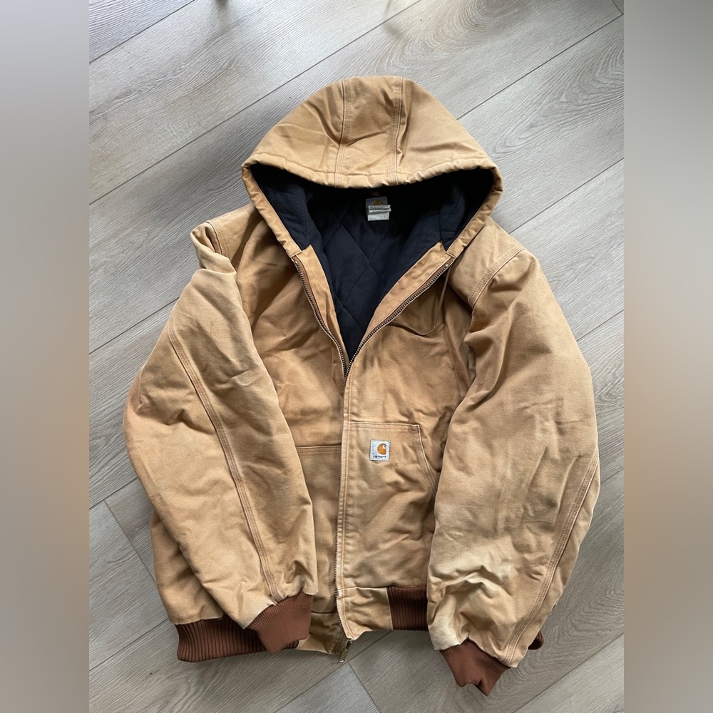 Carhartt Men’s 2XLT Lined Duck Jacket